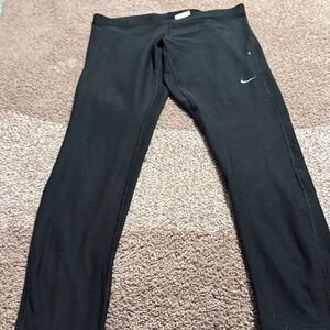 Nike black leggings size xl